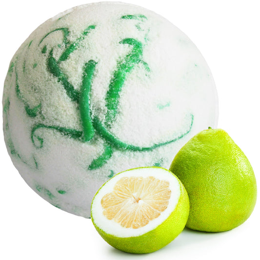 Tropical Paradise - Coconut Butter Jumbo Bath Bomb - 180g - Pomelo