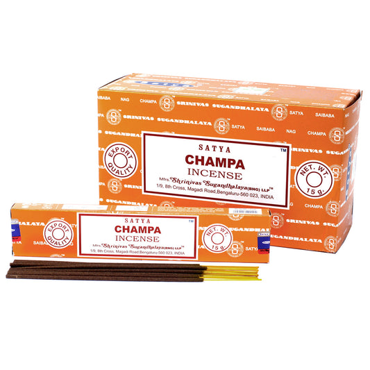 Satya - Incense Sticks - Champa - Pack of 15