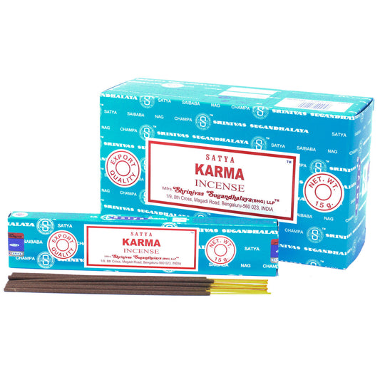 Satya - Incense Sticks - Karma - Pack of 15