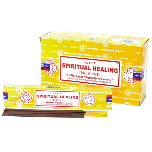 Satya - Incense Sticks - Spiritual Healing - Pack of 15