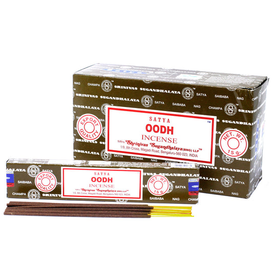 Satya - Incense Sticks - Oodh - Pack of 15