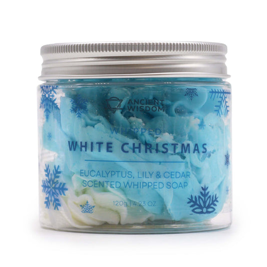 Whipped Soap - 120g Jar - White Christmas