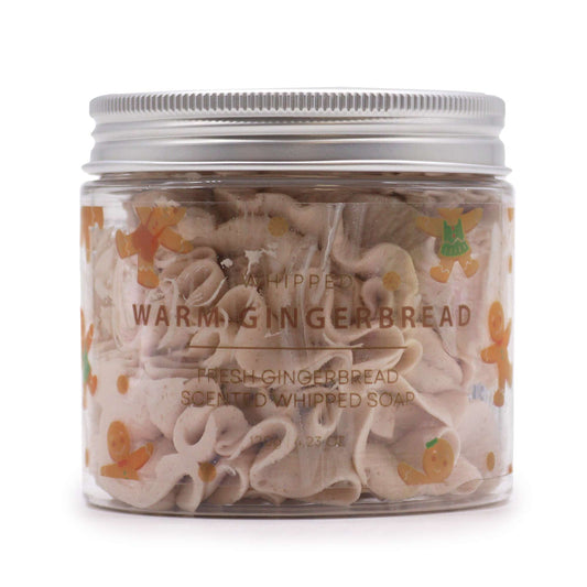 Whipped Soap - 120g Jar - Warm Gingerbread