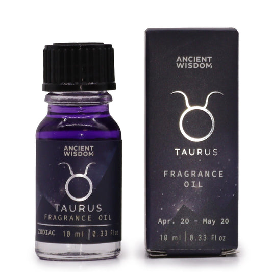 Zodiac Fragrance Oil - Taurus - 10ml Bottle - Forest Emerald and Patchouli