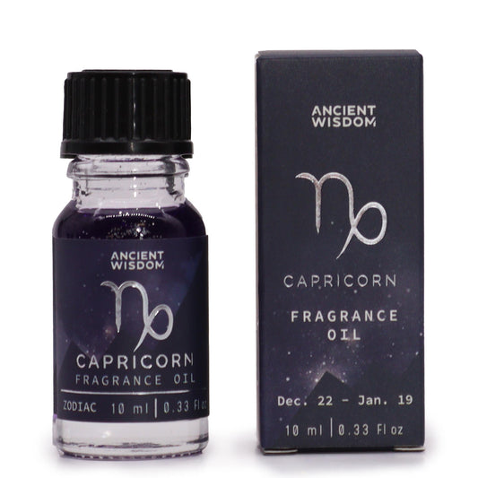 Zodiac Fragrance Oil - Capricorn - 10ml Bottle - Glaze Lapis Lazuli