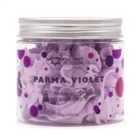 Whipped Soap - 120g Jar - Parma Violet