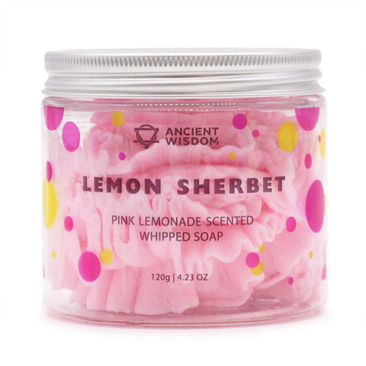 Whipped Soap - 120g Jar - Pink Lemonade