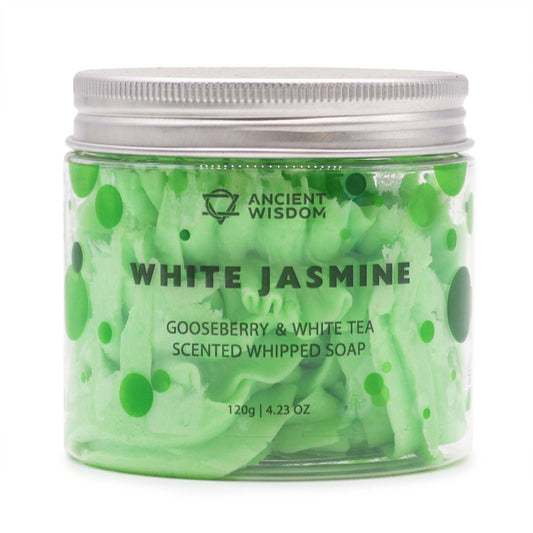 Whipped Soap - 120g Jar - White Jasmine