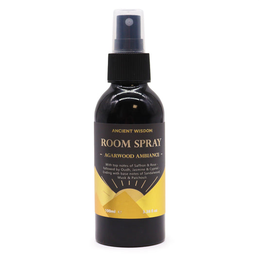 Home Fresh - Oudh Room Spray - 100ml Bottle - Agarwood Ambiance