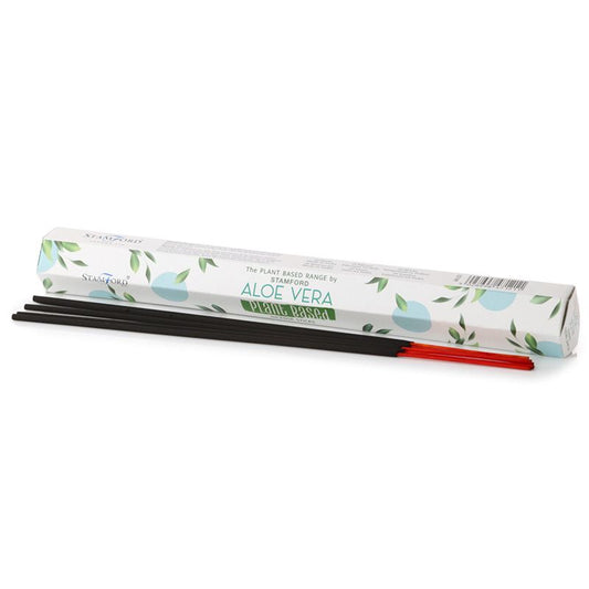 Stamford - Plant Based Vegan Friendly Incense Sticks - Aloe Vera - Pack of 20