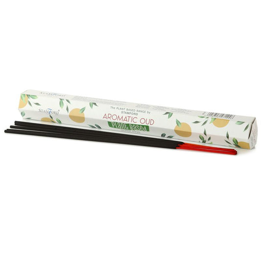 Stamford - Plant Based Vegan Friendly Incense Sticks - Aromatic Oud - Pack of 20