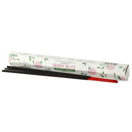 Stamford - Plant Based Vegan Friendly Incense Sticks - Berry Blitz - Pack of 20