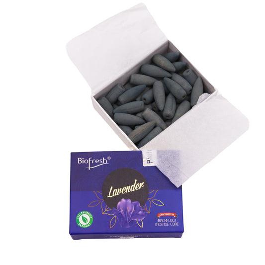 Biofresh - Back Flow Incense Cones - Lavender - Pack of 40