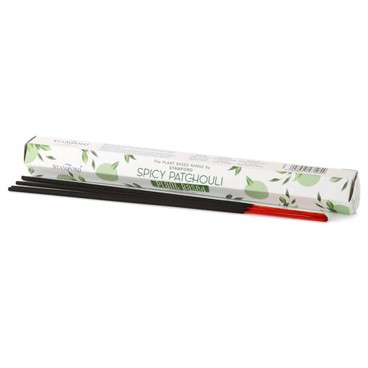 Stamford - Plant Based Vegan Friendly Incense Sticks - Spicy Patchouli - Pack of 20